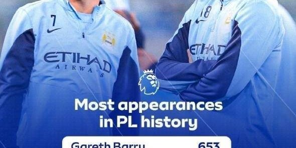 一步之遥！40岁“活化石”将成为英超历史出场王，24个赛季仅1张红牌