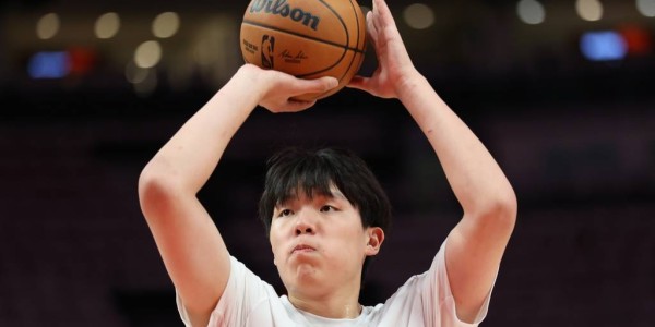 杨瀚森谈被隔扣:站位上还需提高 努力总结自己不足